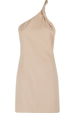 FEDERICA TOSI Femme, Robes, , Taille: 36 FR Mini Robe Nude avec Col Torcion