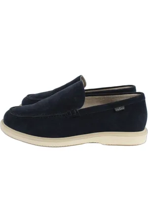 Hogan Homme, Chaussures, Bleu, Taille: 43 EU Chaussures Mocassin Homme Gris