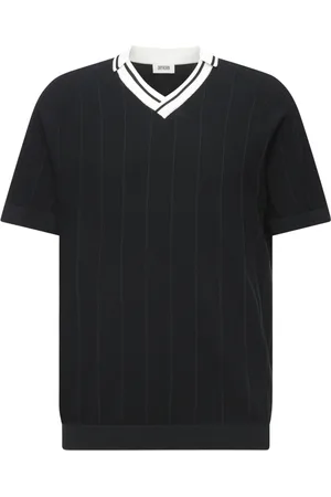Drykorn Homme, Pulls, Noir, Taille: L Polo en tricot noir