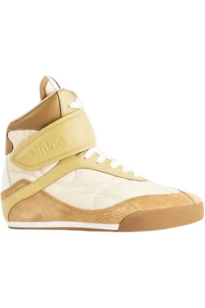 Chloé Femme, Chaussures, Brun, Taille: 41 EU Baskets montantes Kick en ocre