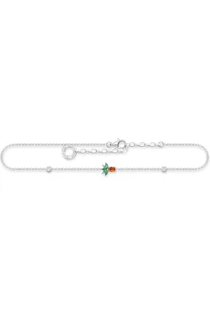 Thomas Sabo Femme, Accessoires, Gris, Taille: ONE Size Cheville Femme Ananas Argent Ak0022-166-7-L27V