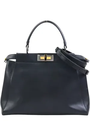 Fendi Femme, Pre-owned, Noir, Taille: ONE Size Pre-owned Cuir sacs-fendi