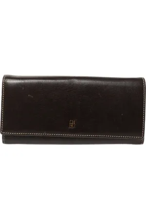 Carolina Herrera Femme, Pre-owned, Brun, Taille: ONE Size Pre-owned Cuir petite-maroquinerie