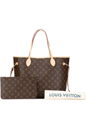 LOUIS VUITTON Femme, Pre-owned, Brun, Taille: ONE Size Pre-owned Toile cabas