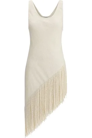 GABRIELA HEARST Femme, Robes, , Taille: 36 FR Haut en Bouclé de Soie Ivoire