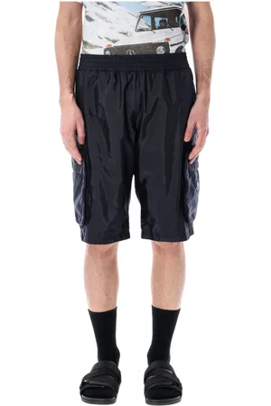 Moncler Homme, Shorts, Bleu, Taille: M Shorts Bermuda pliables avec poches cargo