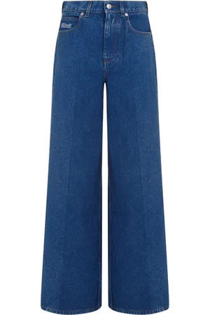 Marni Femme, Jeans, Bleu, Taille: 38 FR Jean en Denim de Coton Bleu