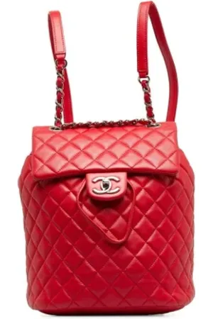 CHANEL Femme, Pre-owned, Rouge, Taille: ONE Size Pre-owned Cuir sacs-chanel