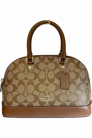 Coach Femme, Pre-owned, Brun, Taille: ONE Size Pre-owned Toile sacs-main