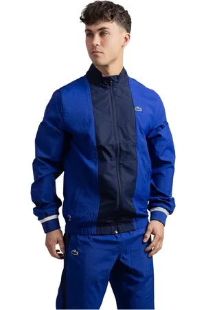 Lacoste Homme, Vestes, Multicolore, Taille: XS Survêtement Tennis Medvedev Bleu Homme