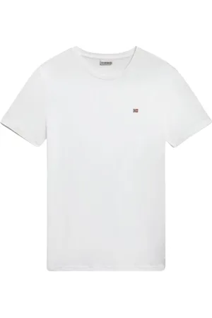 Napapijri Homme, Tops, Blanc, Taille: XS T-shirt Salis Homme