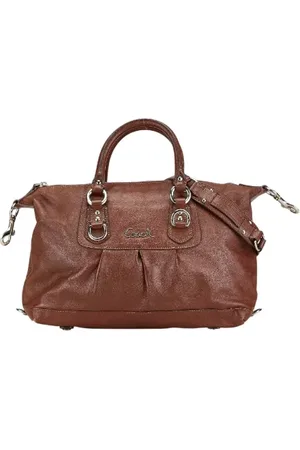 Coach Femme, Pre-owned, Brun, Taille: ONE Size Pre-owned Cuir sacs-main