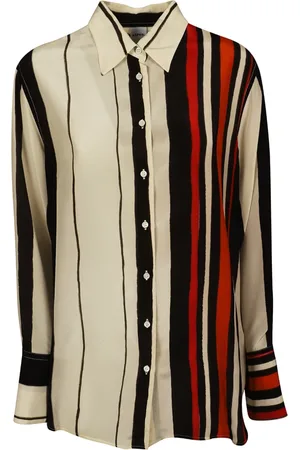 Aspesi Femme, Blouses et Chemises, Multicolore, Taille: 38 FR Chemises à rayures pour femmes