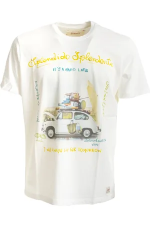 BOB der Bär Homme, Tops, Blanc, Taille: M T-shirt Homme Imprimé en Jersey