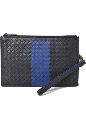 Bottega Veneta Homme, Pre-owned, Noir, Taille: ONE Size Pre-owned Cuir pochettes-minaudieres