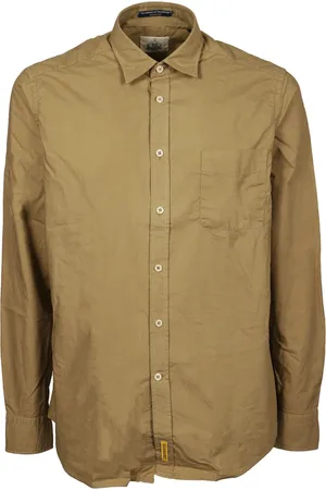 B.D.BAGGIES Homme, Chemises, Brun, Taille: L Collection de chemises en coton