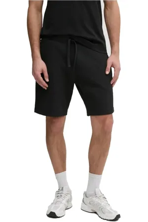 Calvin Klein Homme, Shorts, Noir, Taille: XL Shorts Noirs avec Taille Élastique