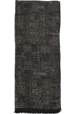 Manuel Ritz Homme, Accessoires, , Taille: ONE Size Écharpe Gris Foncé Mouchetée