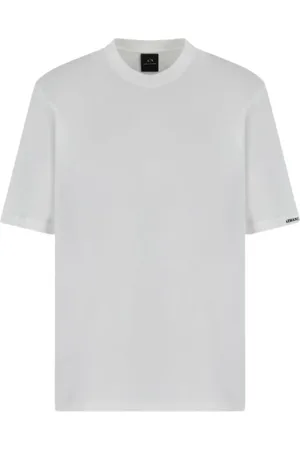Armani Exchange Homme, Tops, Blanc, Taille: S T-shirts et Polos Blancs