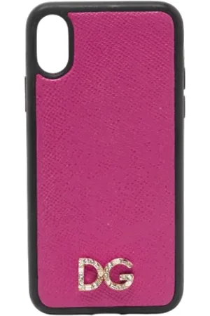Dolce & Gabbana Femme, Pre-owned, Rose, Taille: ONE Size Pre-owned Cuir accessoires-de-bureau