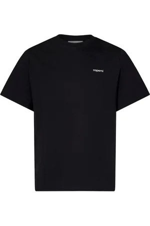 COPERNI Femme, Tops, Noir, Taille: 38 FR T-shirt noir à volants et logo
