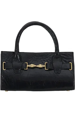 Aldo tramontano Femme, Sacs, Noir, Taille: ONE Size Mini sac en cuir de lune avec bandoulière amovible