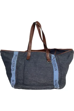 J.W.Anderson Femme, Pre-owned, Bleu, Taille: ONE Size Pre-owned Toile sacs-main