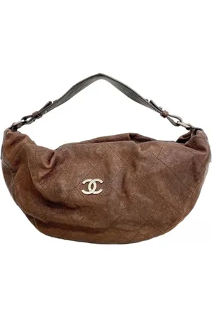 CHANEL Femme, Pre-owned, Brun, Taille: ONE Size Pre-owned Cuir sacs-chanel