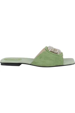 Fabi Femme, Chaussures, Vert, Taille: 37 1/2 EU Collection de Chaussures Estivales Élégantes