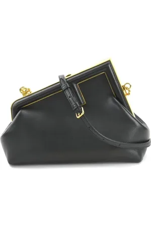 Fendi Femme, Pre-owned, Noir, Taille: ONE Size Pre-owned Cuir sacs-ports-paule