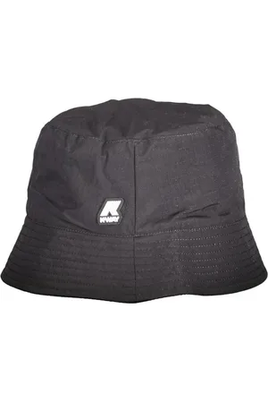 K-Way Homme, Accessoires, Noir, Taille: ONE Size Chapeau de pêcheur noir avec intérieur en marmotte