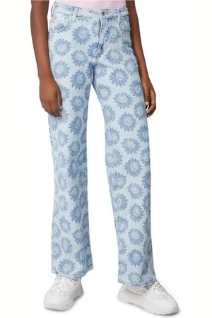 Guess Femme, Jeans, Bleu, Taille: W27 Jean Femme Bi-Color Élégant