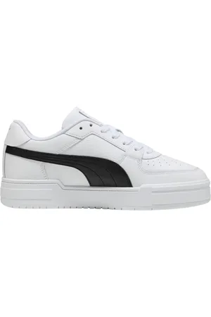 PUMA Homme, Chaussures, Blanc, Taille: 43 EU Baskets Classiques Blanches Noires