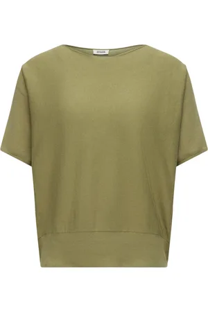 Drykorn Homme, Pulls, Vert, Taille: M Pull à Manches Courtes en Maille Fine