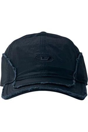 Diesel Homme, Accessoires, Noir, Taille: S Casquette de baseball avec logo usé Made in Italy