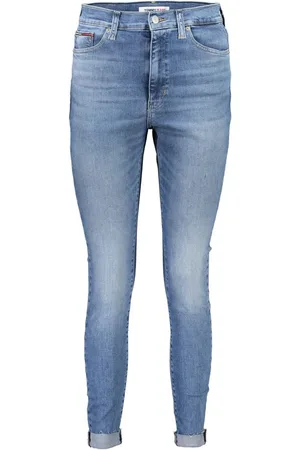 Tommy Hilfiger Femme, Jeans, Bleu, Taille: W30 L30 Jean Femme en Coton Bleu Clair