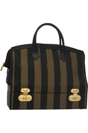 Fendi Femme, Pre-owned, Brun, Taille: ONE Size Pre-owned Toile sacs-main