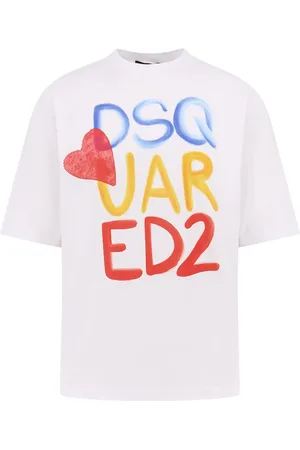 Dsquared2 Homme, Tops, Blanc, Taille: M T-shirts et Polos Blancs Made in Italy