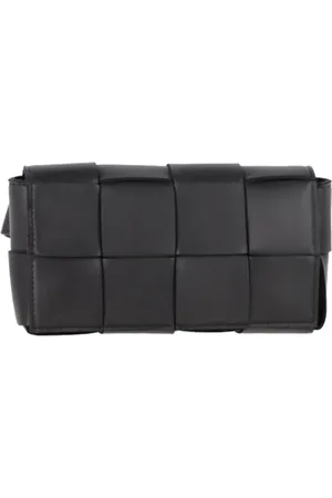 Bottega Veneta Homme, Pre-owned, Noir, Taille: ONE Size Pre-owned Cuir sacs-bandouliere