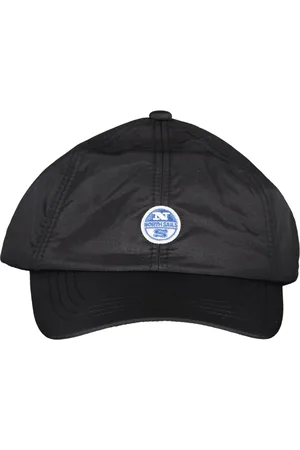 North Sails Homme, Accessoires, Noir, Taille: ONE Size Casquette visière homme noire avec logo