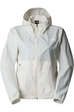 The North Face Femme, Sport, , Taille: 36 FR Veste Coupe-Vent Crème Style Cyclone