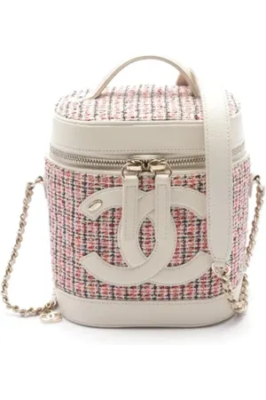 CHANEL Femme, Pre-owned, Multicolore, Taille: ONE Size Pre-owned Toile sacs-main
