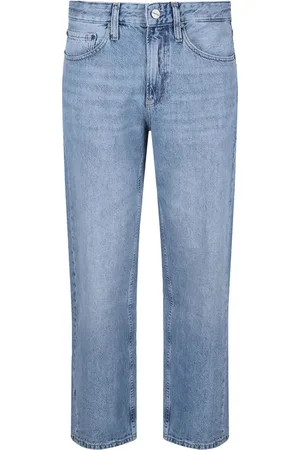 Calvin Klein Homme, Jeans, Bleu, Taille: W30 L32 Jean Crop droit premium en denim