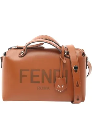 Fendi Femme, Pre-owned, Brun, Taille: ONE Size Pre-owned Cuir sacs-fendi