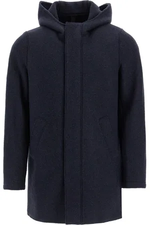 Harris Wharf London Homme, Manteaux, Bleu, Taille: L Veste Manteau Élégant pour Toutes Saisons