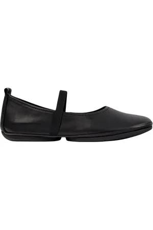 Camper Femme, Chaussures, Noir, Taille: 37 EU Chaussures plates de ballerine noires pour femmes