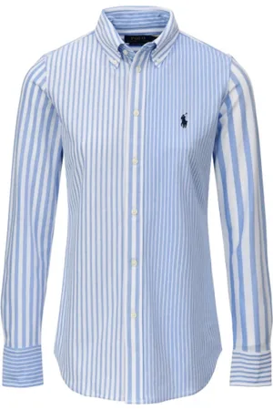 Ralph Lauren Femme, Blouses et Chemises, Bleu, Taille: 40 FR Hauts Élégants pour Femmes