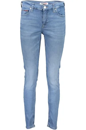 Tommy Hilfiger Femme, Jeans, Bleu, Taille: W30 L30 Jean Skinny en Coton Bleu Clair