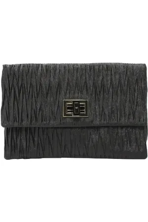 Anya Hindmarch Femme, Pre-owned, Noir, Taille: ONE Size Pre-owned Tissu sacs-main