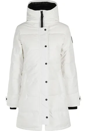 Canada Goose Femme, Manteaux, Blanc, Taille: 38 FR Parka pour Temps Froid